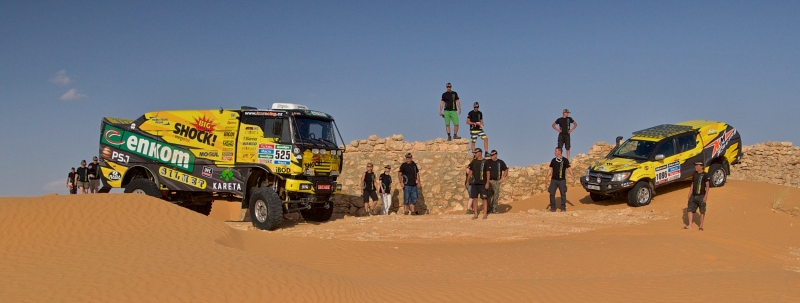 testování na Dakar - KM Racing